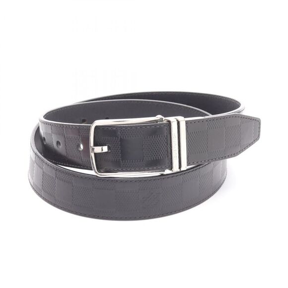 Louis Vuitton Sangle Boston Damier Infini Leather Belt - Picture 1 of 10